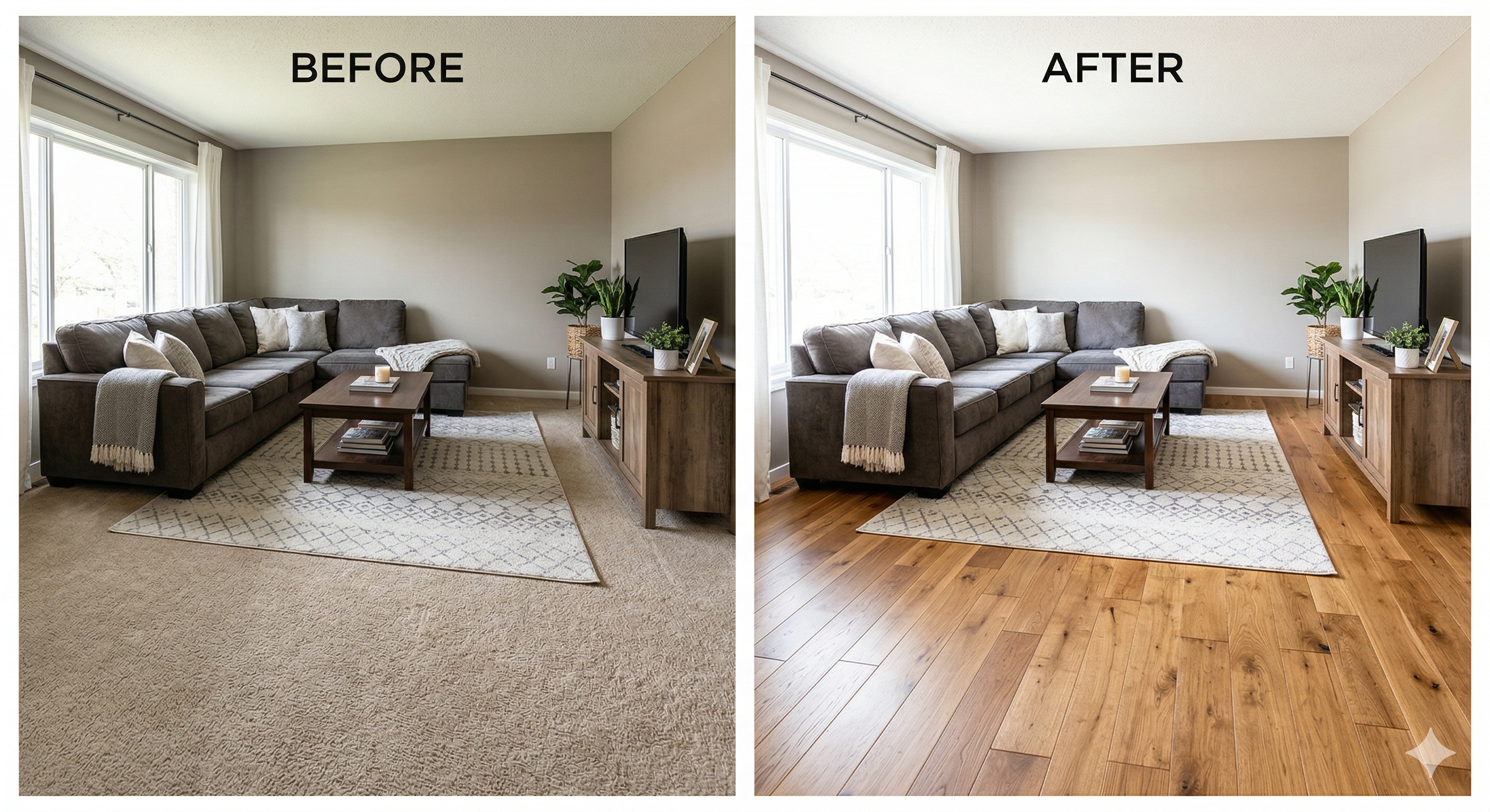 Living Room Hardwood