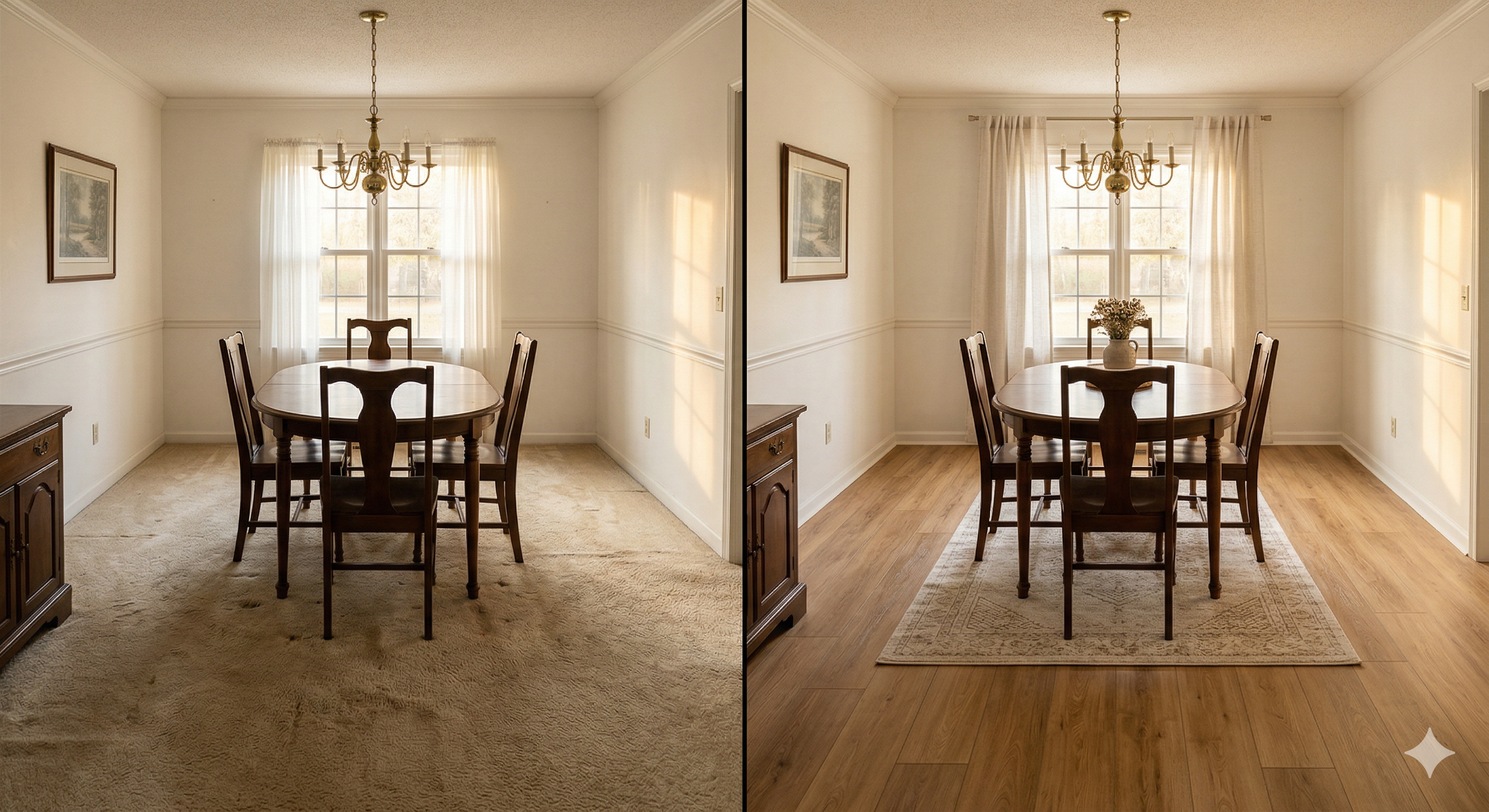 Dining Room Hardwood