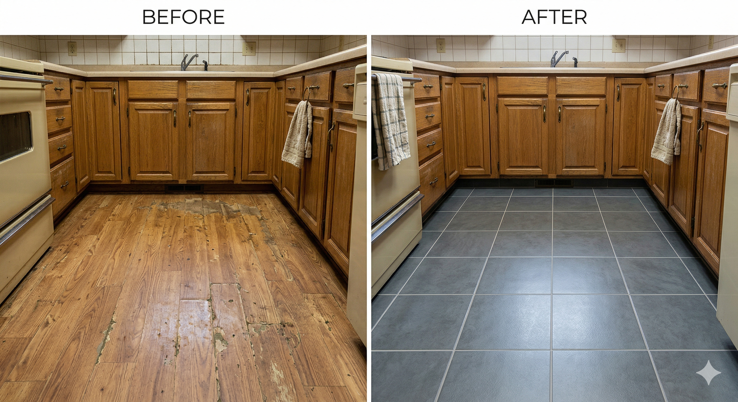 Kitchen Tile Transformation